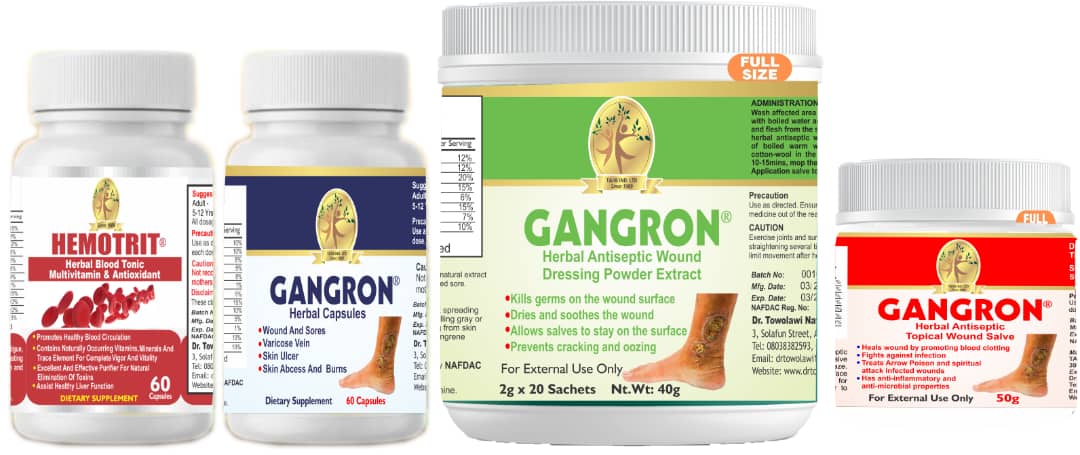 Gangron Antiseptic Wound